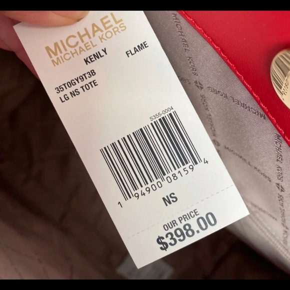 New Mk large tote & long strap ❤️ kenly - Picture 8 of 8